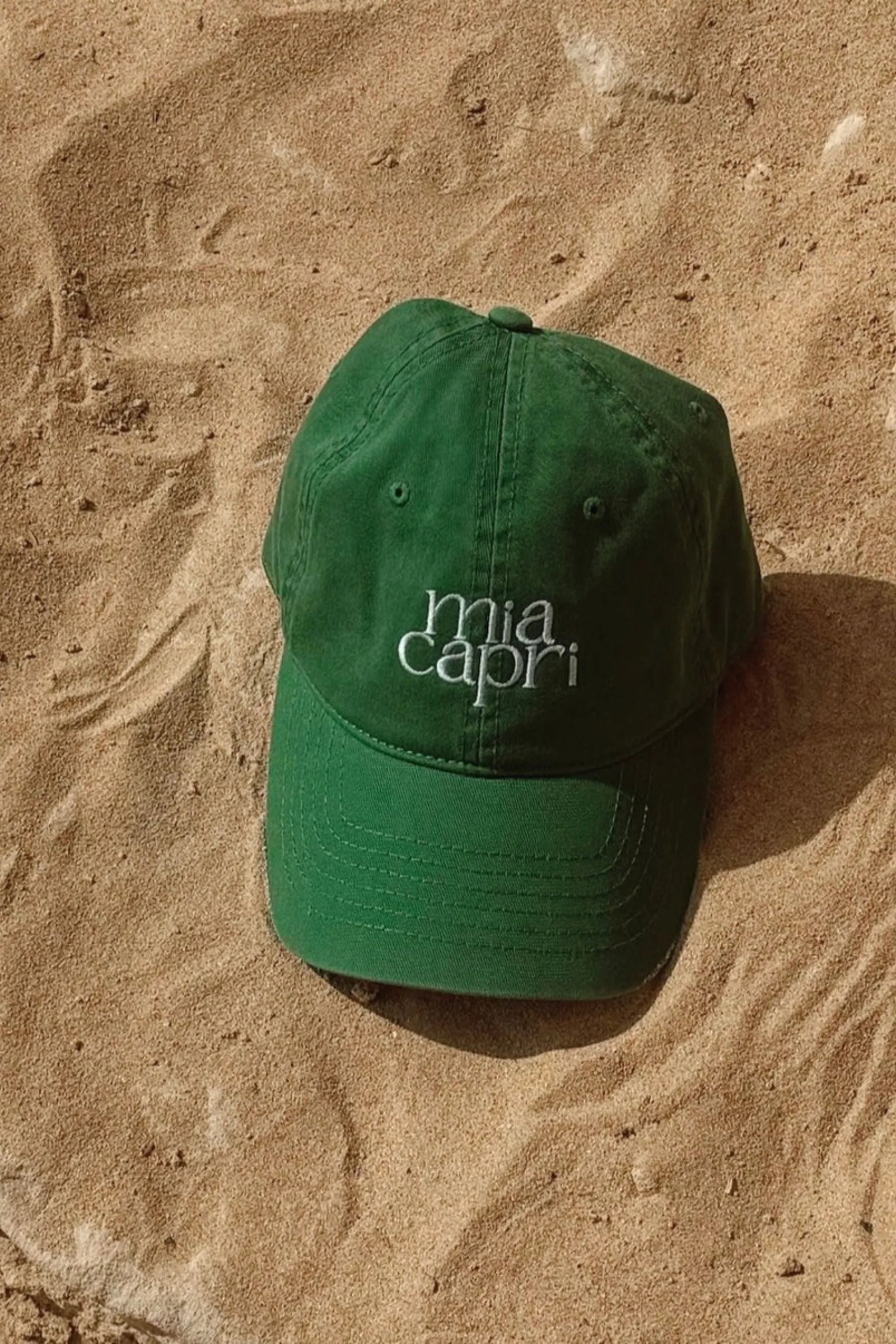 Embroidered Cap | Green
