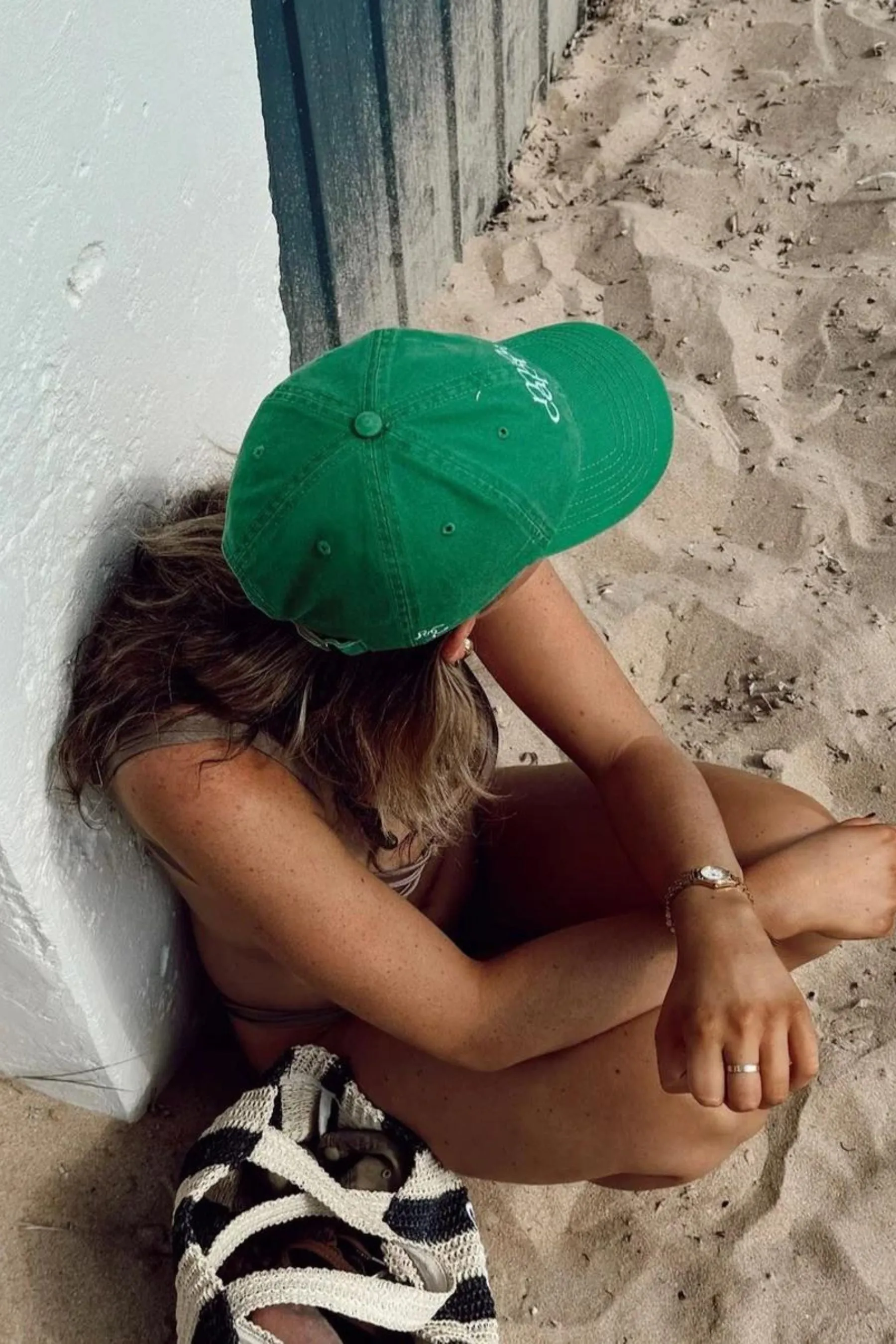 Embroidered Cap | Green