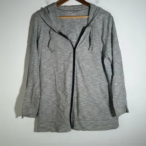 Hanes Gray Zip-Up Hoodie