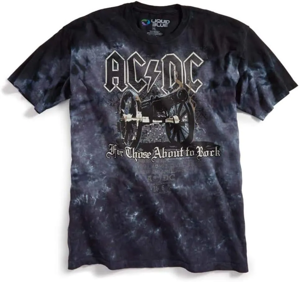 Liquid Blue Men's AC/DC Cannon T-Shirt