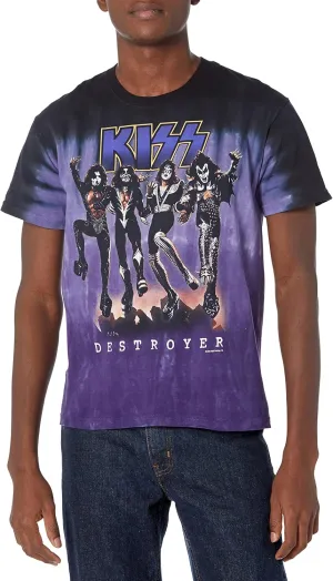 Liquid Blue Men's Kiss Destroyer Short Sleeve T-Shirt
