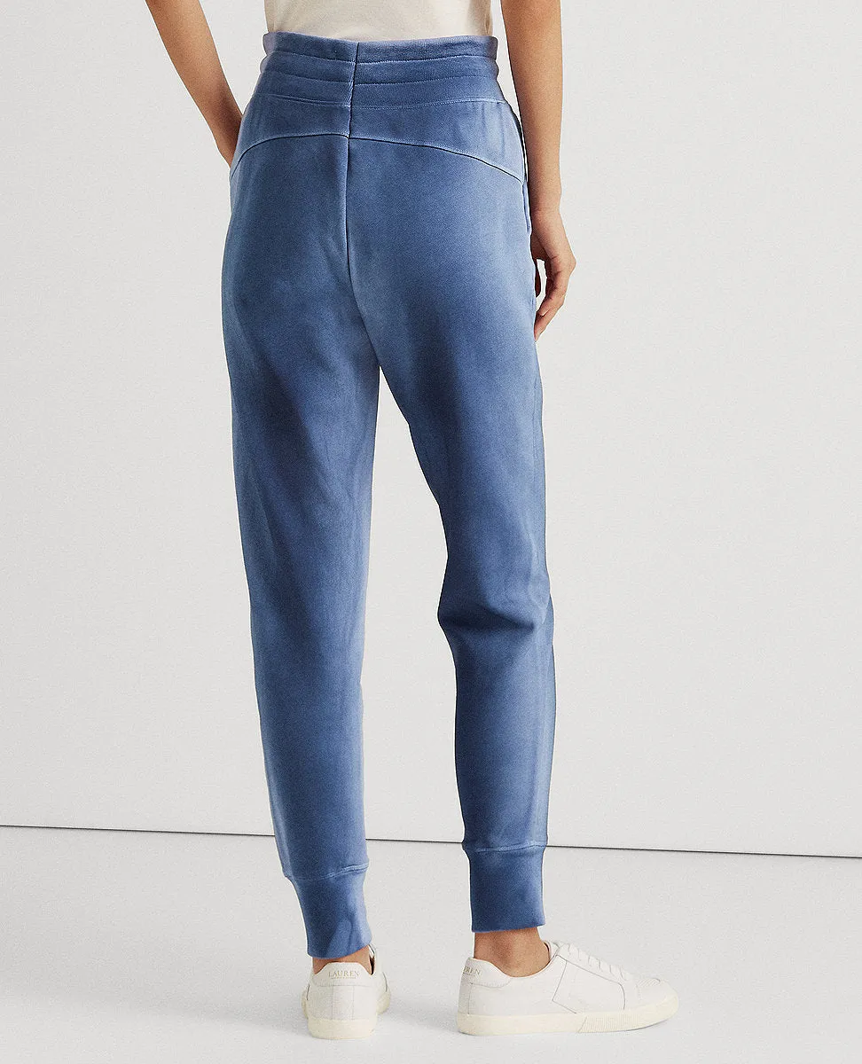 Logo French Terry Jogger Pant In Blue
