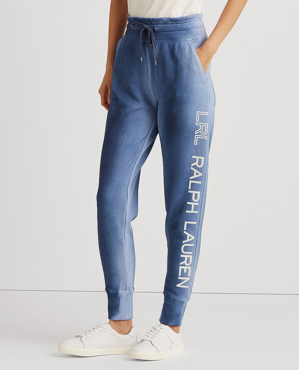 Logo French Terry Jogger Pant In Blue