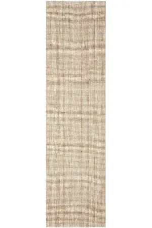 Madras Marlo White Runner Rug