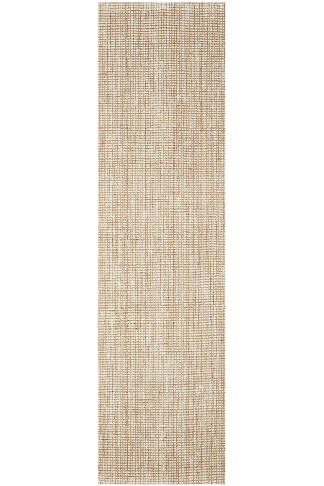 Madras Marlo White Runner Rug