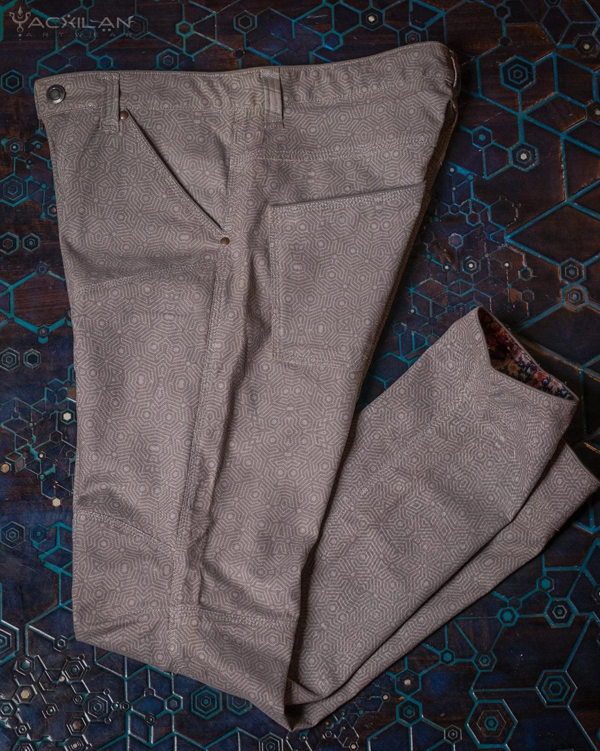 Pants Men / Cotton Printed - Siberian MAZATECH