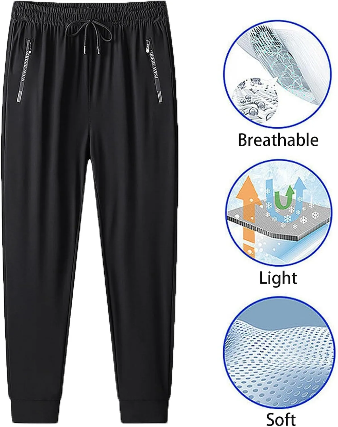 Senistyle Stretch Active - Women's Ultra Stretch Breathable Casual Pants Over 50