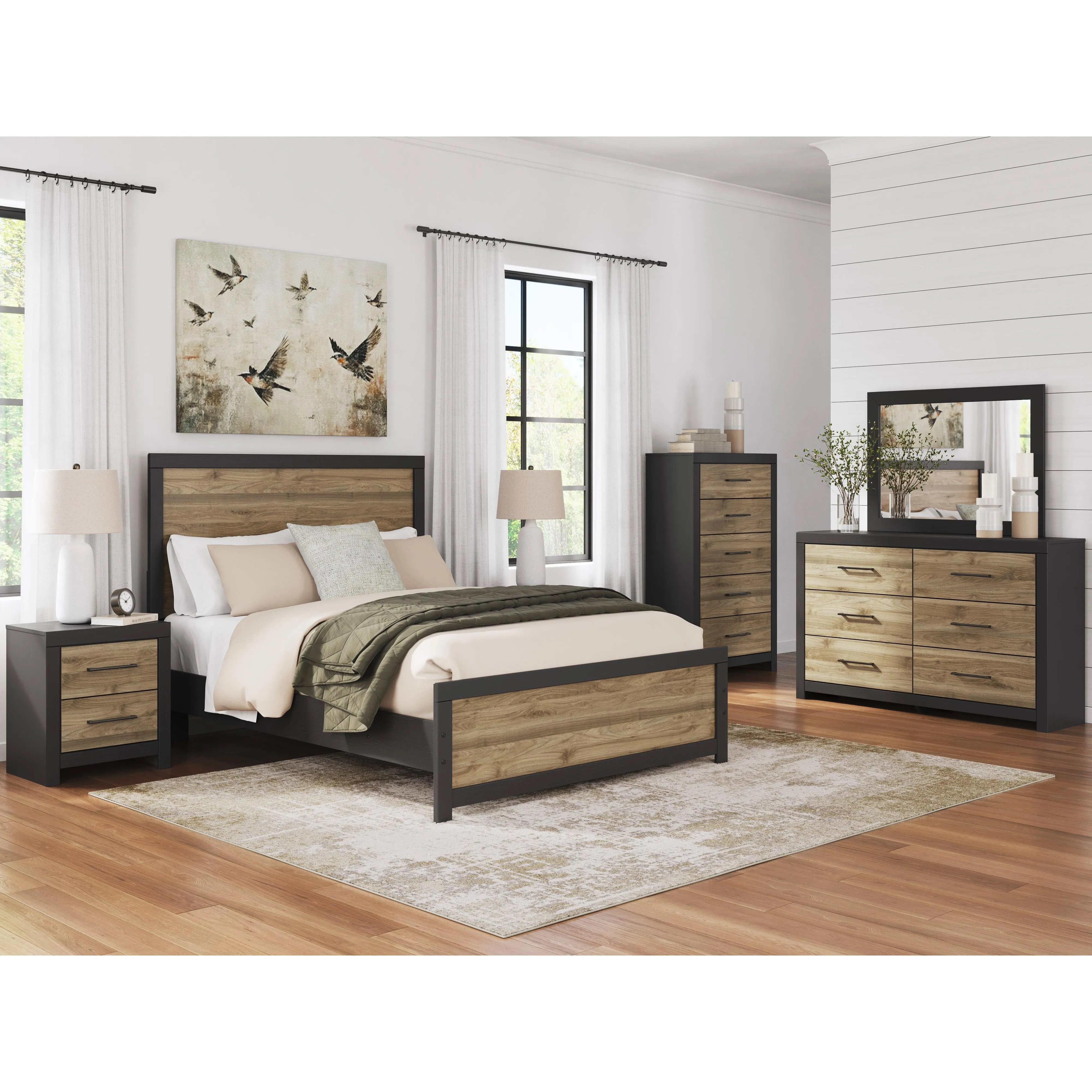Signature Design by Ashley Vertani Dresser Mirror B2073-36