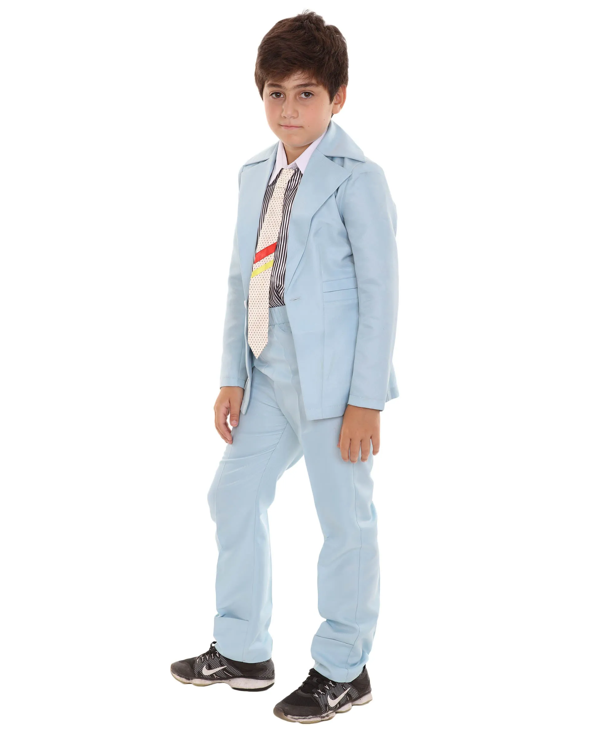 Teen's Blue Suit Costume | Light Blue Cosplay