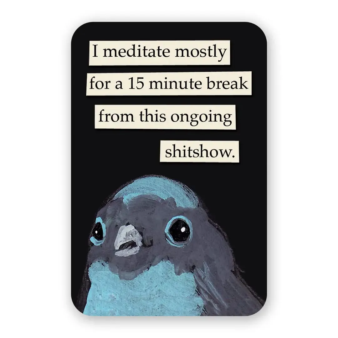 Troubled Birds: Vinyl Stickers {multiple styles}