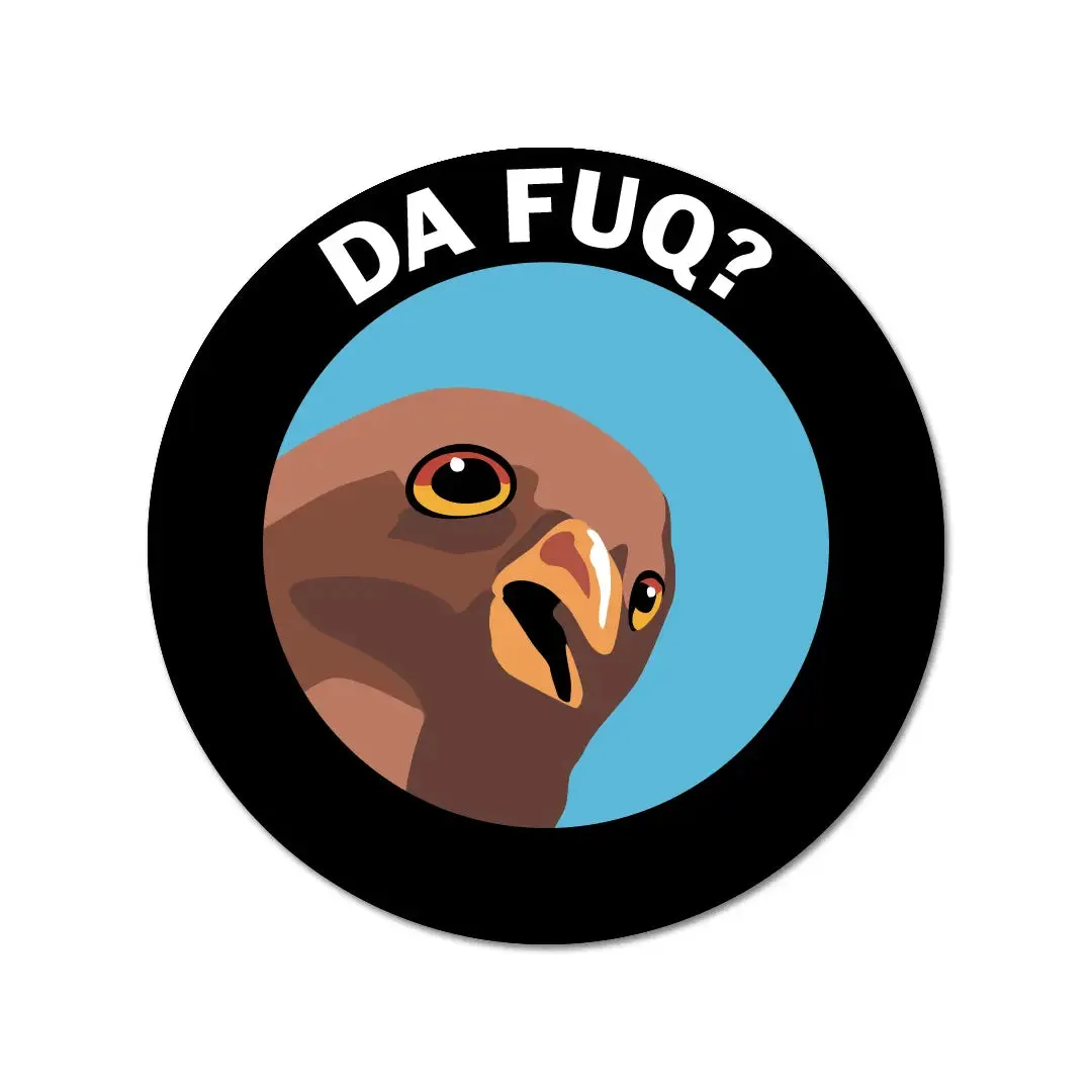Troubled Birds: Vinyl Stickers {multiple styles}