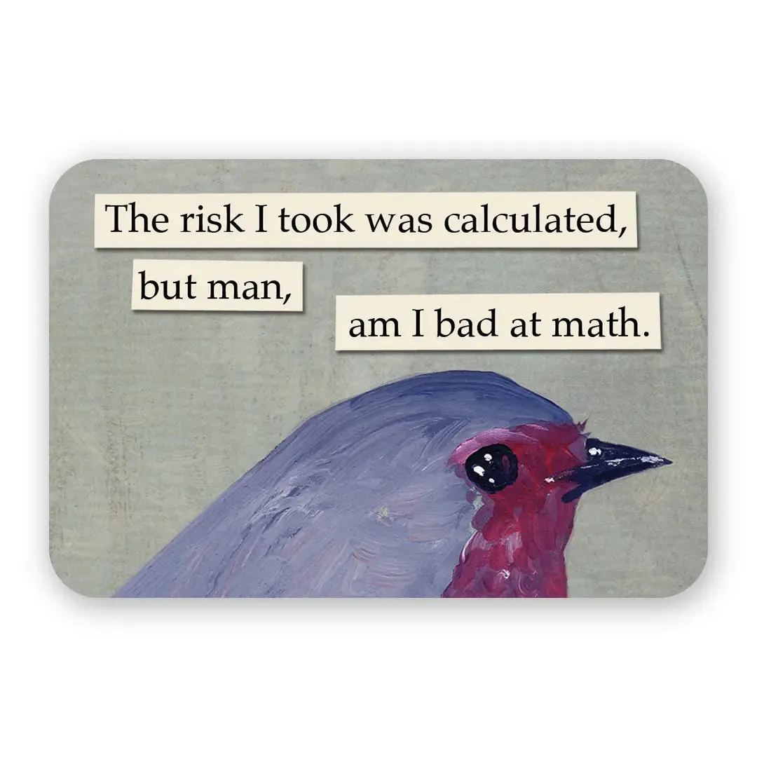 Troubled Birds: Vinyl Stickers {multiple styles}