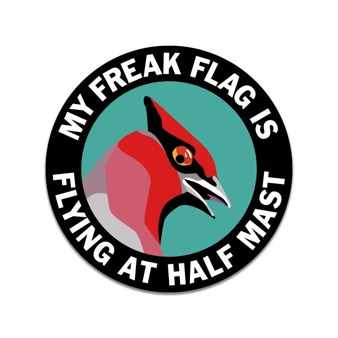 Troubled Birds: Vinyl Stickers {multiple styles}
