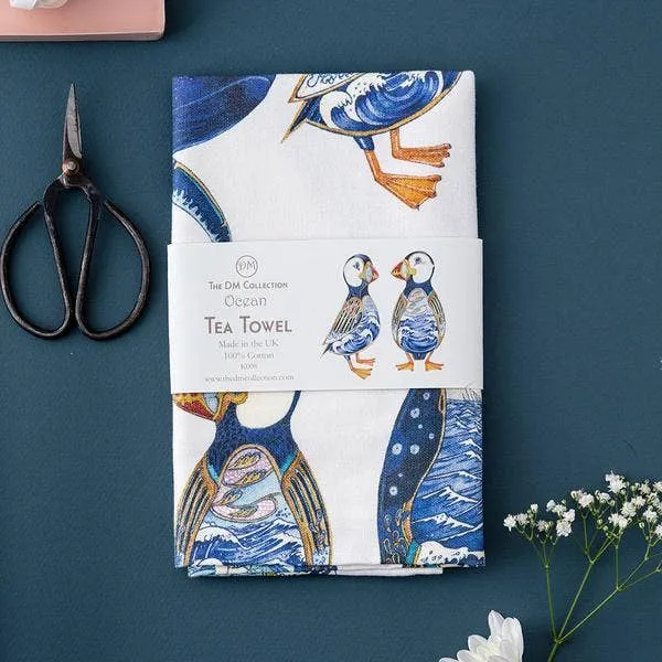 Watercolour Tea Towels {multiple styles}