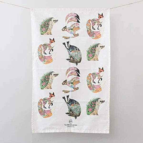 Watercolour Tea Towels {multiple styles}