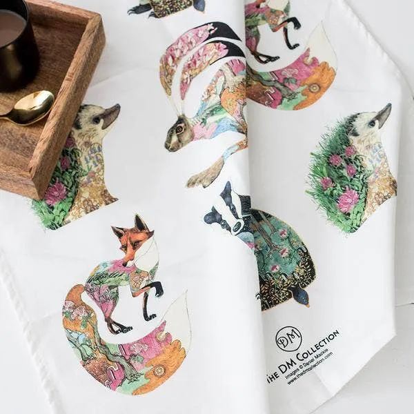 Watercolour Tea Towels {multiple styles}