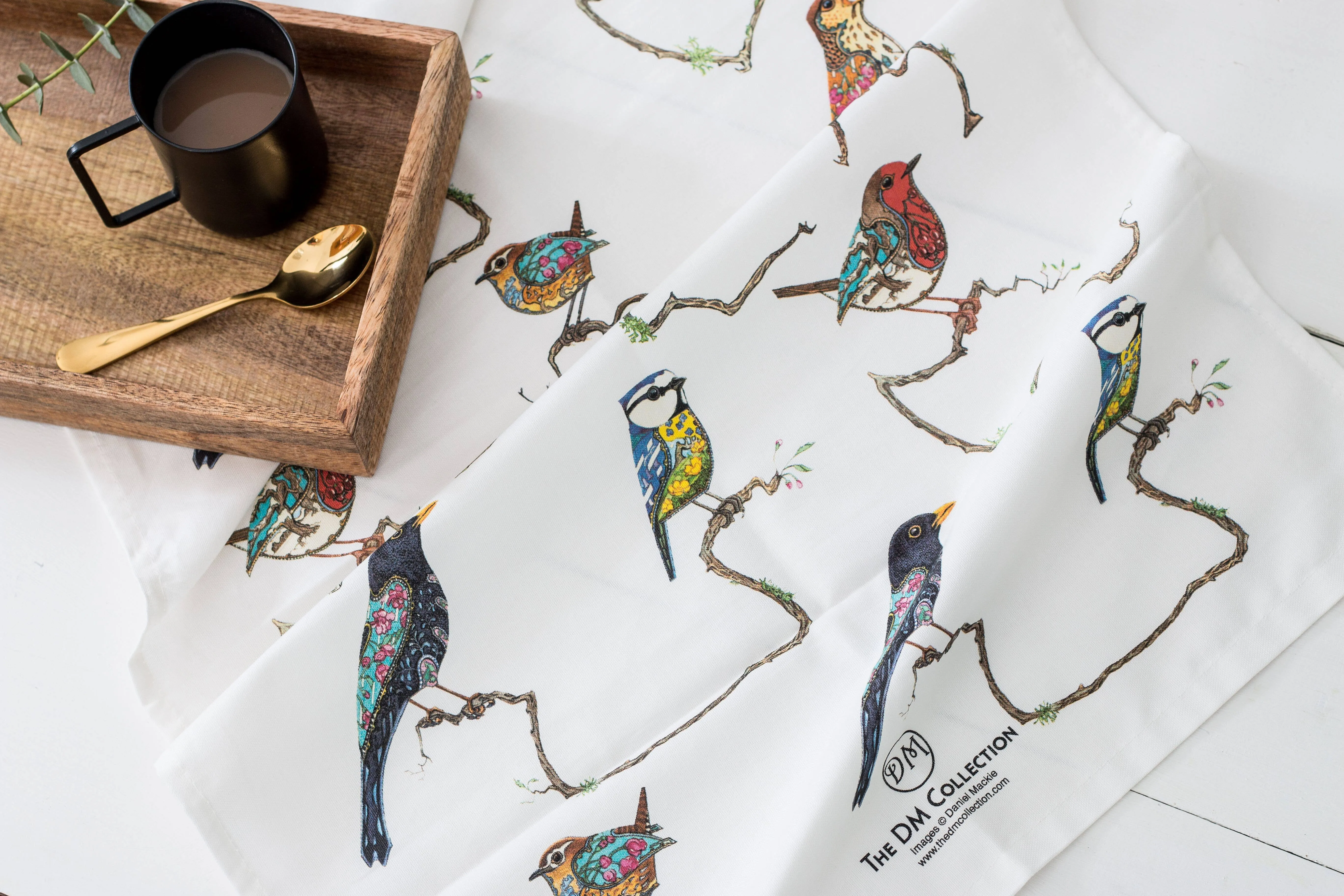 Watercolour Tea Towels {multiple styles}
